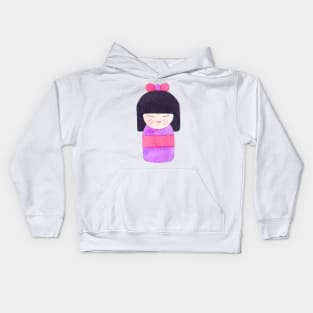 Kokeshi doll Kids Hoodie